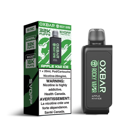 Rocky Vapor Oxbar Svopp 32K Pods