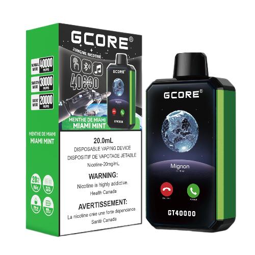 Gcore GT 40K 40000 Puffs Disposable Vape