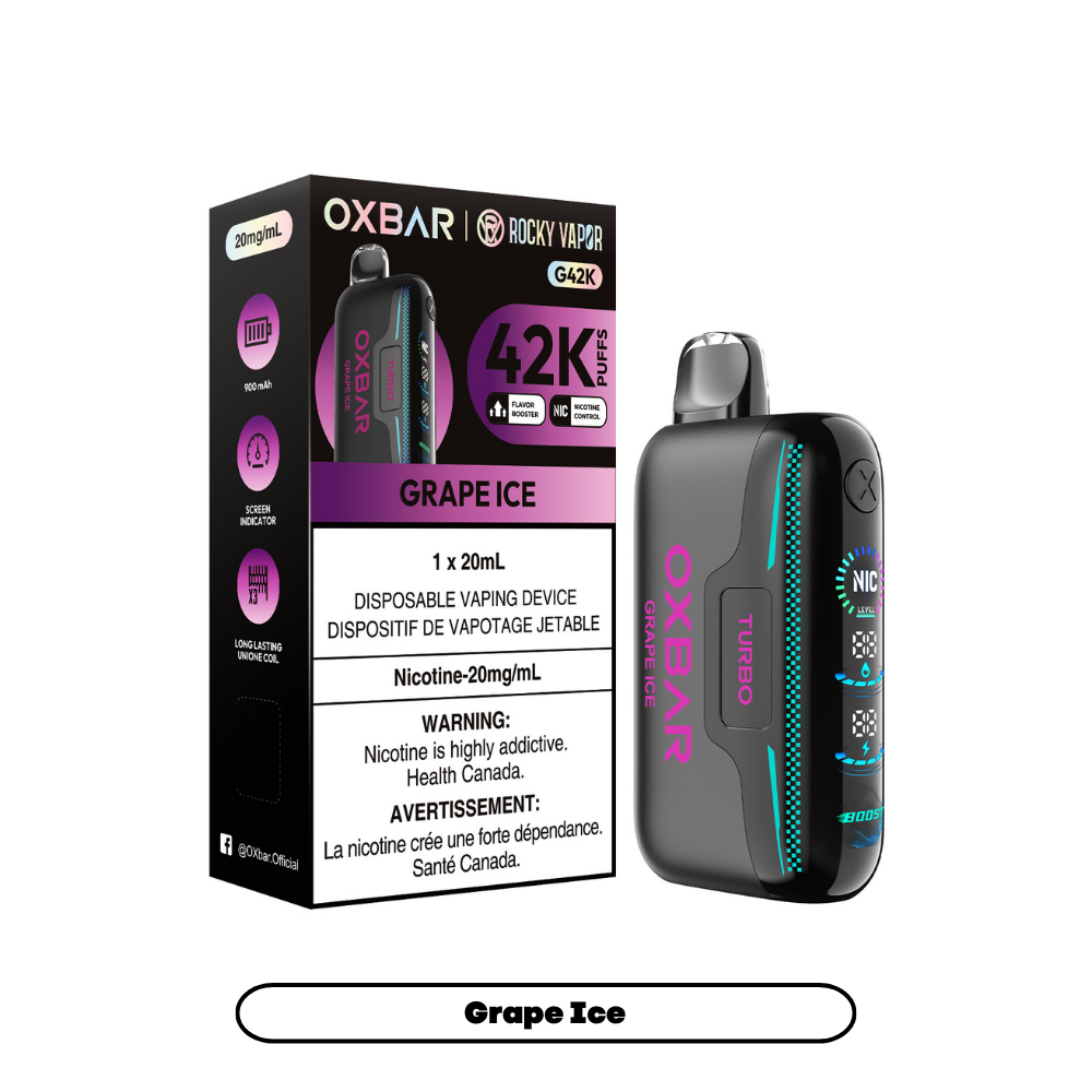 Rocky Vapor Oxbar G42K Disposable Vape