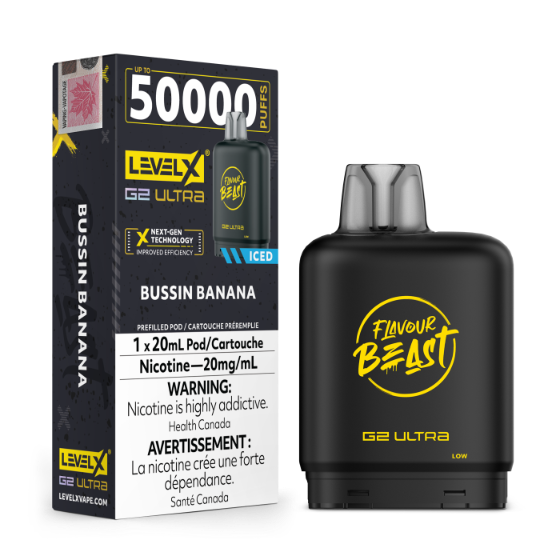 Flavour Beast Level X G2 Ultra 50K Puffs Pods