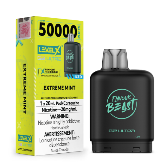 Flavour Beast Level X G2 Ultra 50K Puffs Pods
