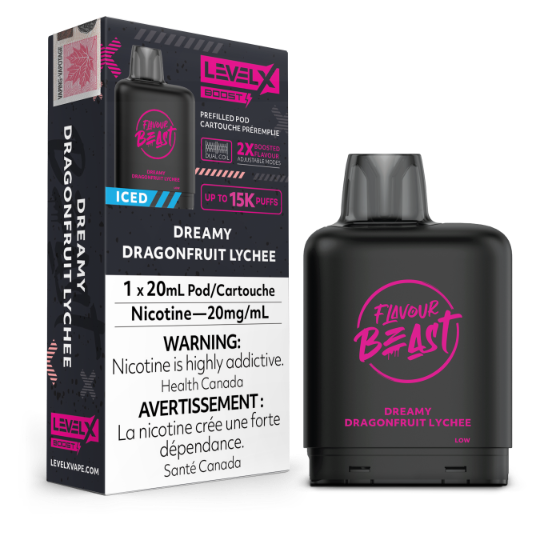 Flavour Beast Level X Boost (15000 Puffs) Pods