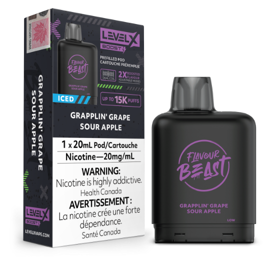 Flavour Beast Level X Boost (15000 Puffs) Pods