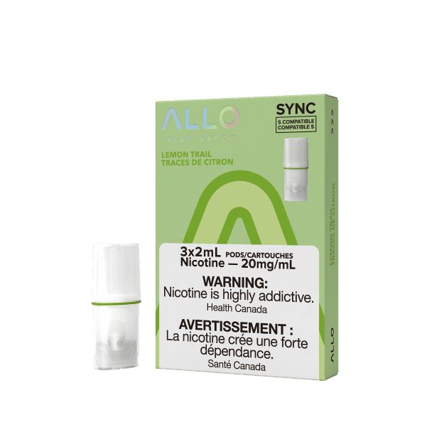 ALLO Sync Vape Pod Pack - Lemon Trail
