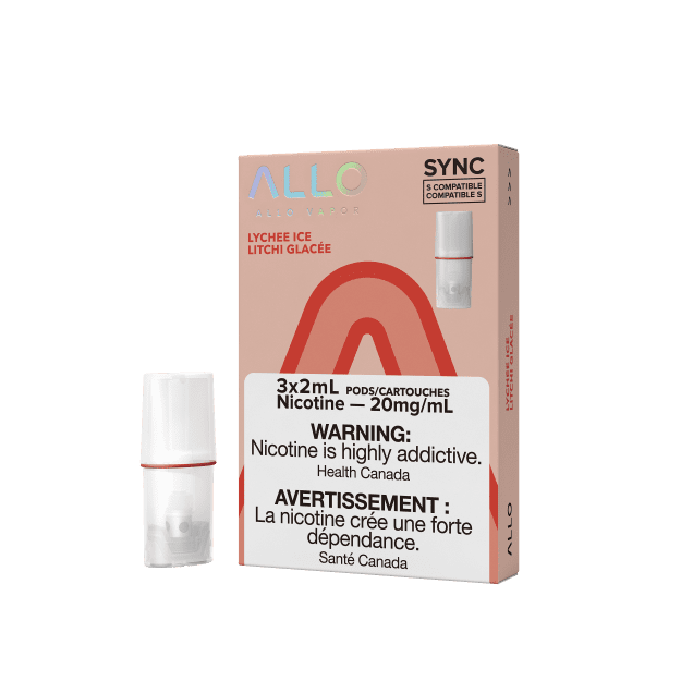 ALLO Sync Vape Pod Pack - Lychee ice