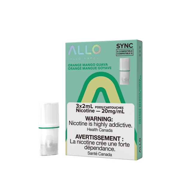 ALLO Sync Vape Pod Pack - Orange Mango Guava