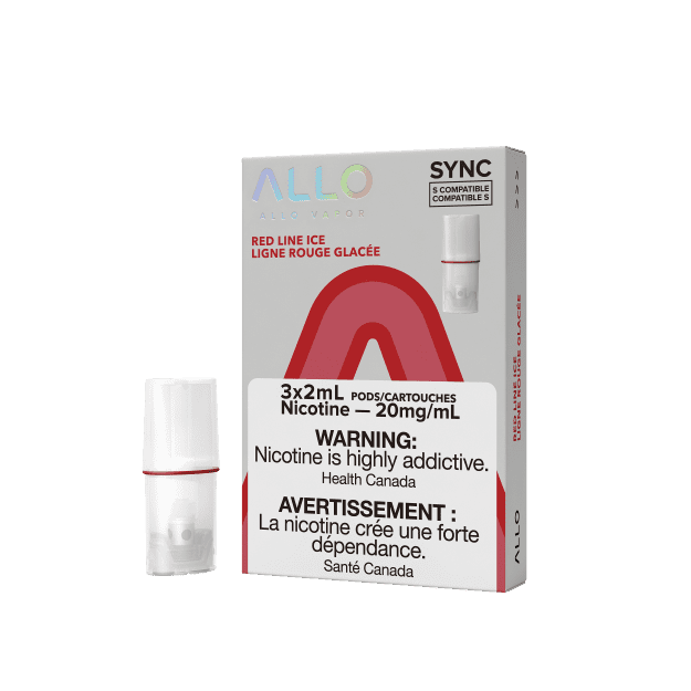 ALLO Sync Vape Pod Pack - Red Line Ice