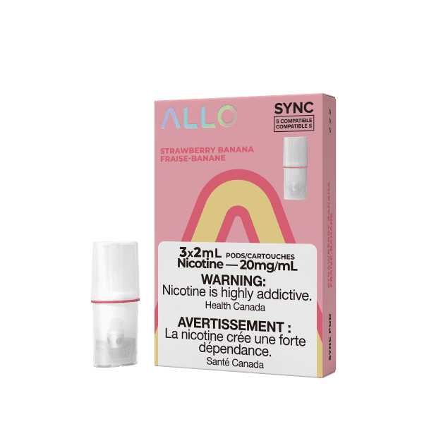 ALLO Sync Vape Pod Pack - Strawberry Banana