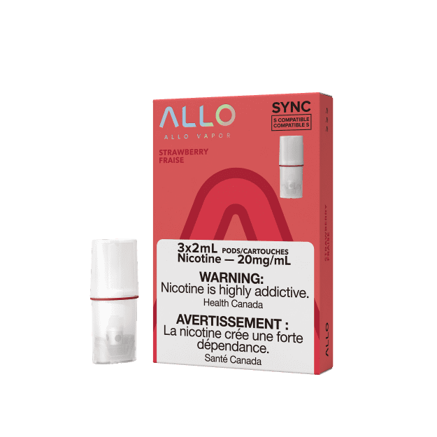 ALLO Sync Vape Pod Pack - Strawberry