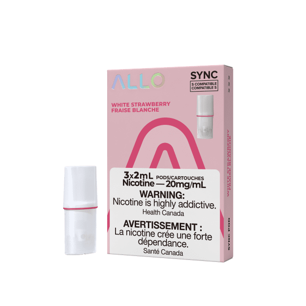 ALLO Sync Vape Pod Pack - White Strawberry