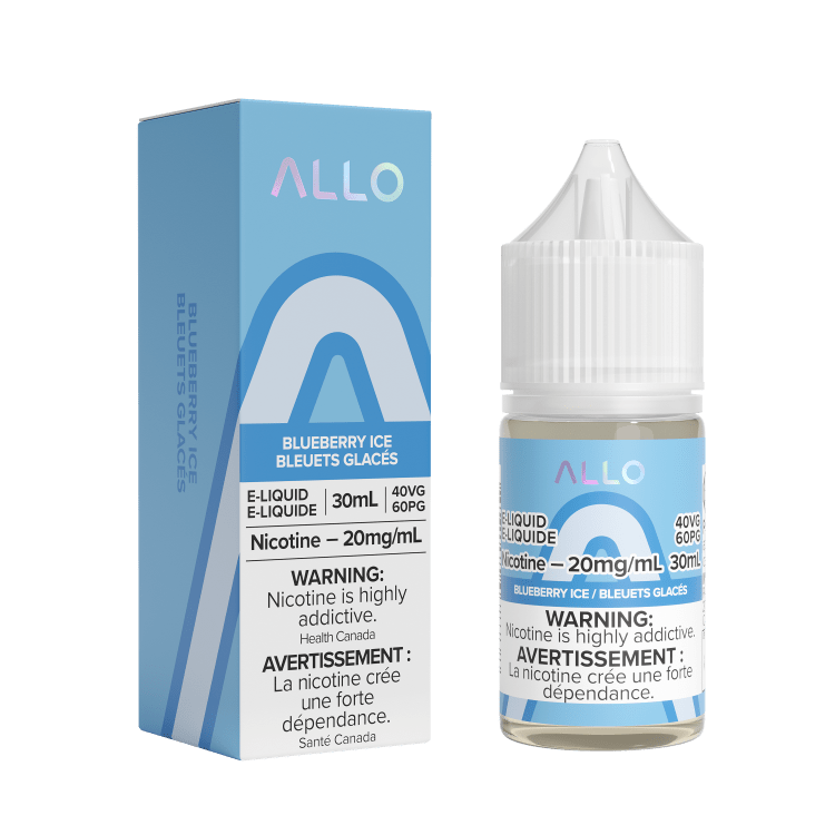 Allo Juice Nic Salt - Blueberry Ice