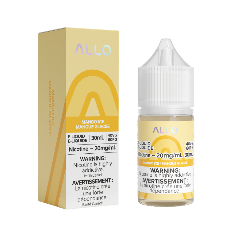 Allo Juice Nic Salt - Mango Ice