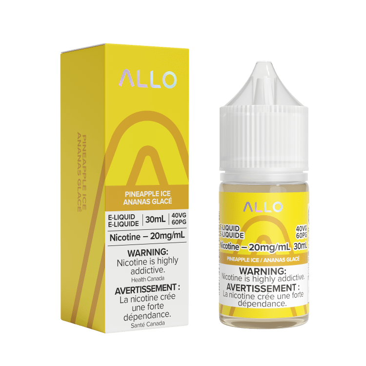 Allo Juice Nic Salt - Pineapple Ice