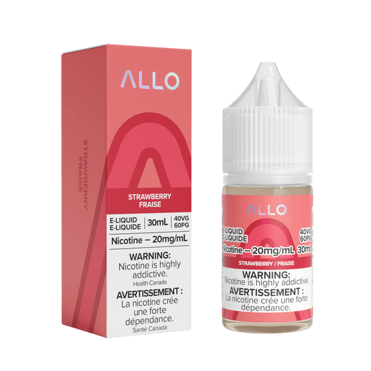 Allo Juice Nic Salt - Strawberry