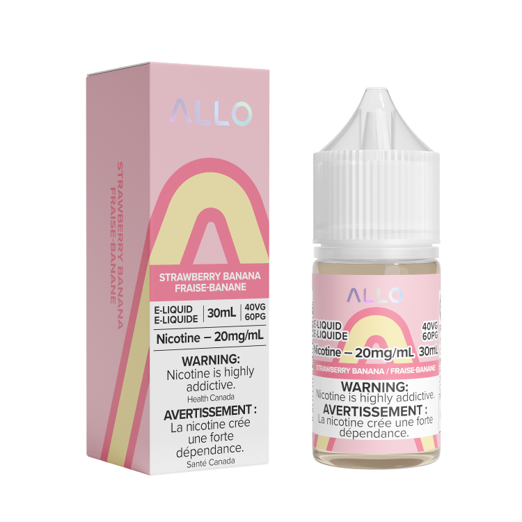 Allo Juice Nic Salt - Strawberry Banana