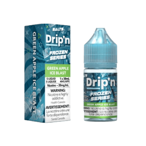 Drip'n Frozen Series Nic Salt Juice - Green Apple Ice Blast