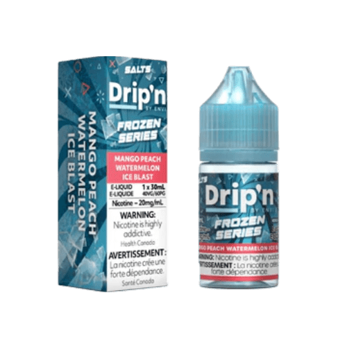 Drip'n Frozen Series Nic Salt Juice - Mango Peach Watermelon Ice Blast