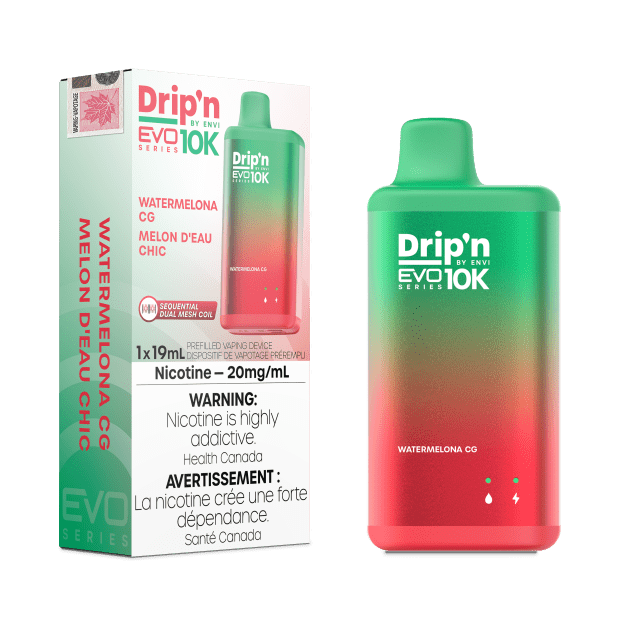 Drip'n EVO 10K By Envi (10000 Puffs) - Watermelona CG