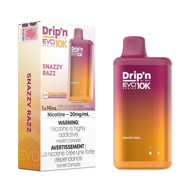 Drip'n EVO 10K By Envi (10000 Puffs) - Snazzy Razz