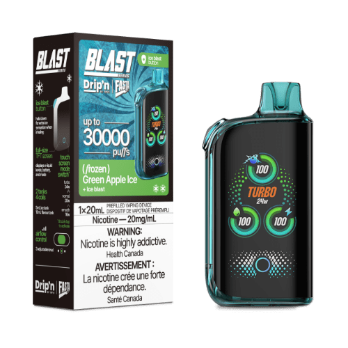 Drip'n X Fasta Blast 30K - Green Apple Ice