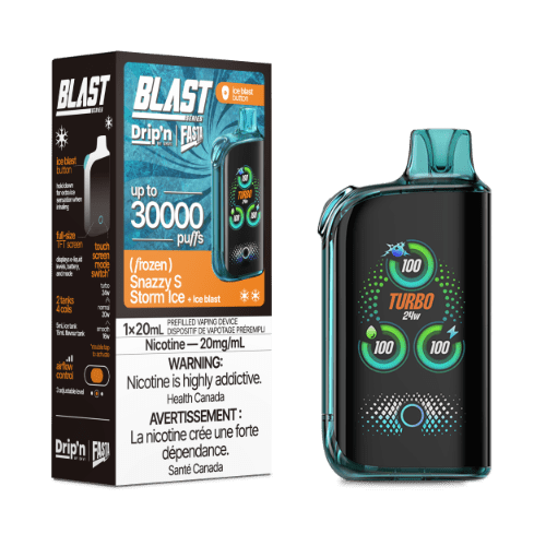 Drip'n X Fasta Blast 30K - Snazzy S Storm Ice
