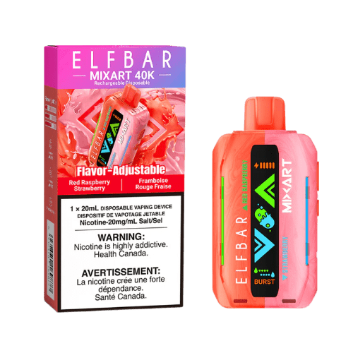 Elf Bar MixArt 40K - Red Raspberry Strawberry