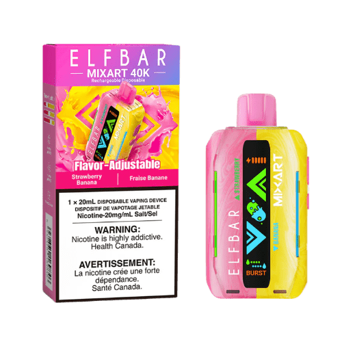 Elf Bar MixArt 40K - Strawberry Banana