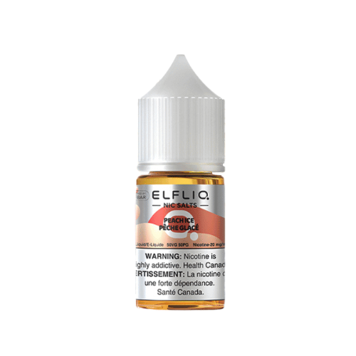 ELFLIQ Nic Salt Juice By ElfBar - Peach Ice