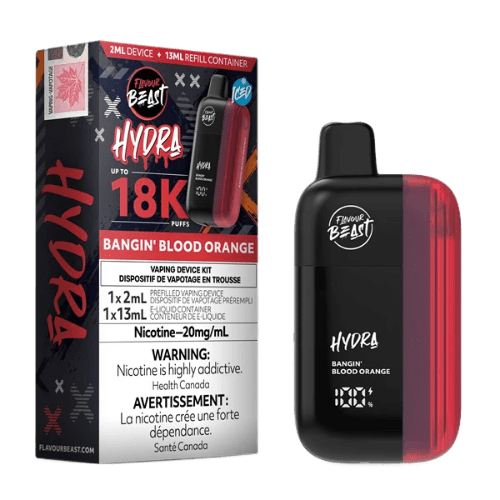 Flavour Beast Hydra 18K Puffs - Bangin Blood Orange