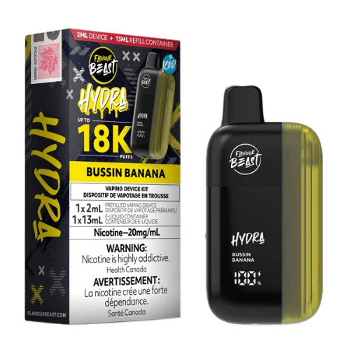 Flavour Beast Hydra 18K Puffs - Bussin Banana