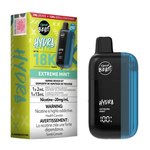 Flavour Beast Hydra 18K Puffs - Extreme Mint