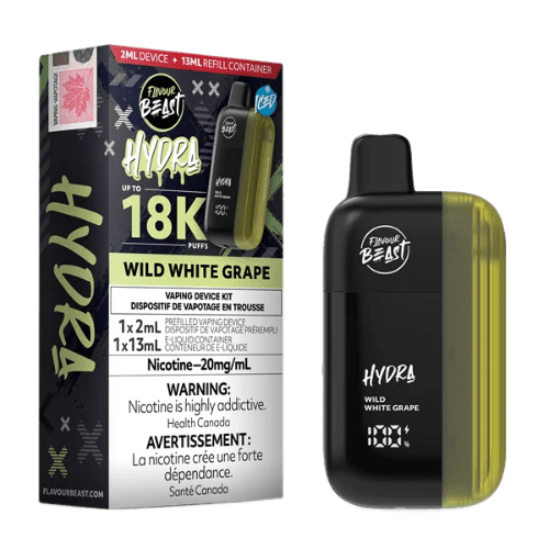 Flavour Beast Hydra 18K Puffs - Wild White Grape