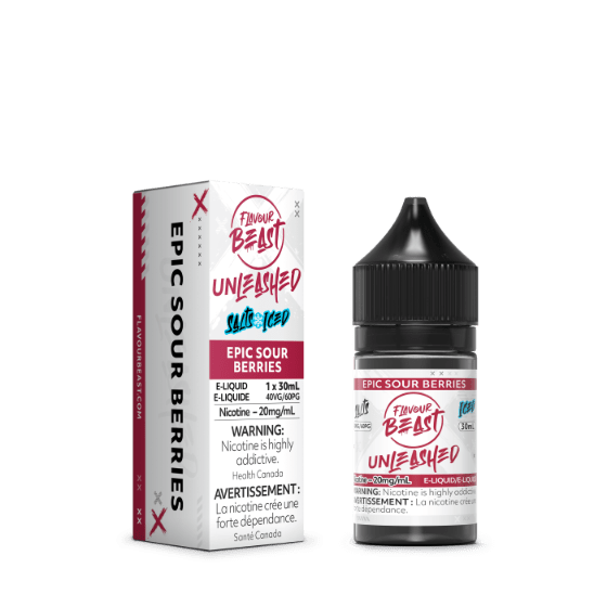 Flavour Beast Unleashed E-Liquid Nic Salt - Epic Sour Berries