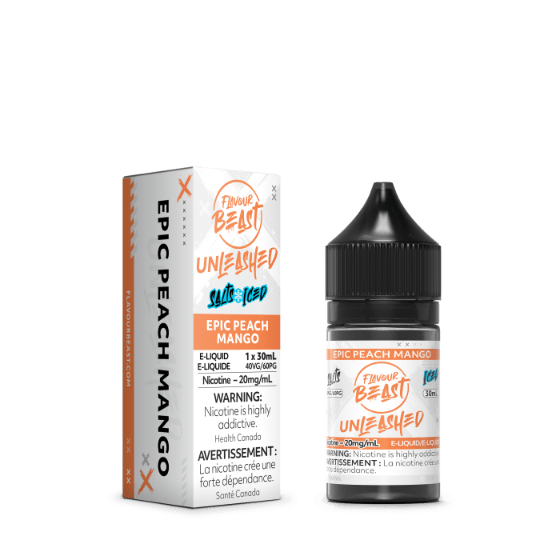 Flavour Beast Unleashed E-Liquid Nic Salt - Epic Peach Mango