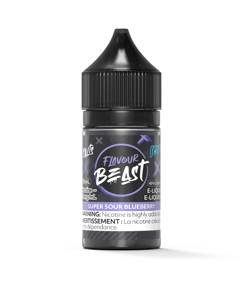 Flavour Beast Juice Nic Salt - Super Sour Blueberry