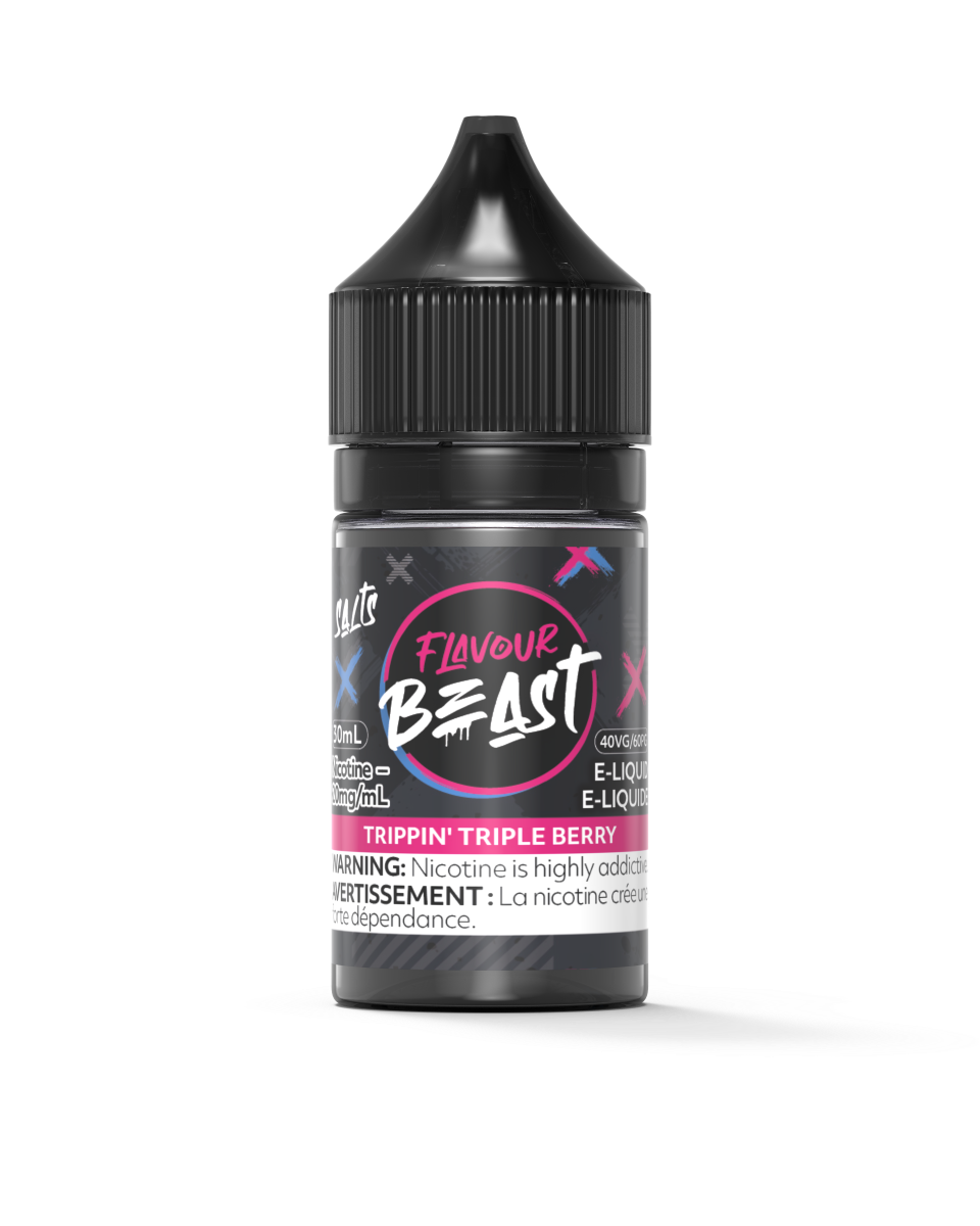Flavour Beast Juice Nic Salt - Trippin Triple Berry