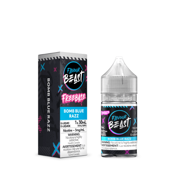 Flavour Beast Juice Freebase (3mg/mL Nicotine) - Bomb Blue Razz