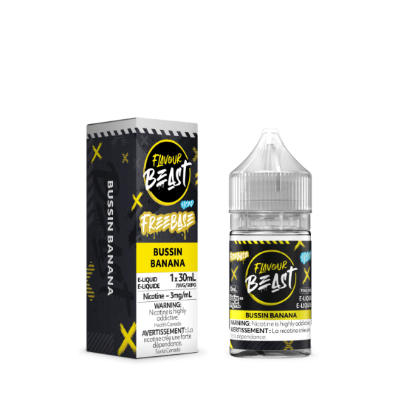 Flavour Beast Juice Freebase (3mg/mL Nicotine) - Bussin Banana