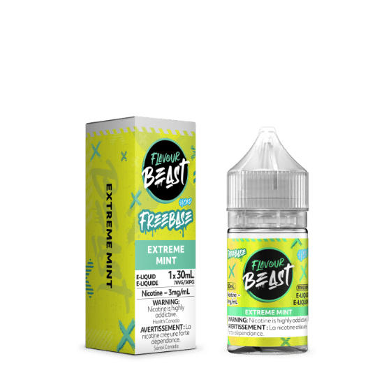 Flavour Beast Juice Freebase (3mg/mL Nicotine) - Extreme Mint
