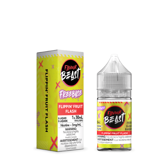Flavour Beast Juice Freebase (3mg/mL Nicotine) - Flippin Fruit Flash