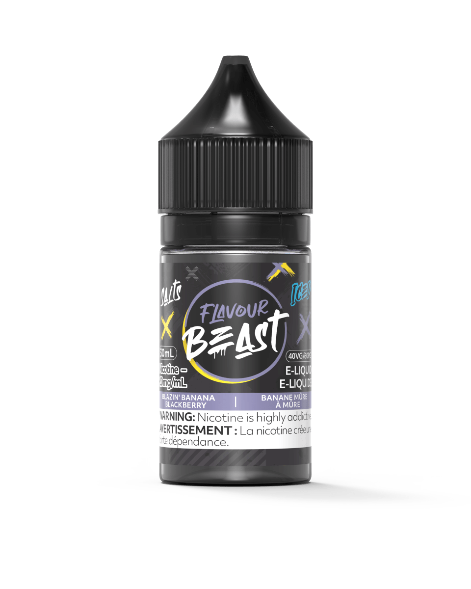 Flavour Beast Juice Nic Salt - Blazin Banana Blackberry