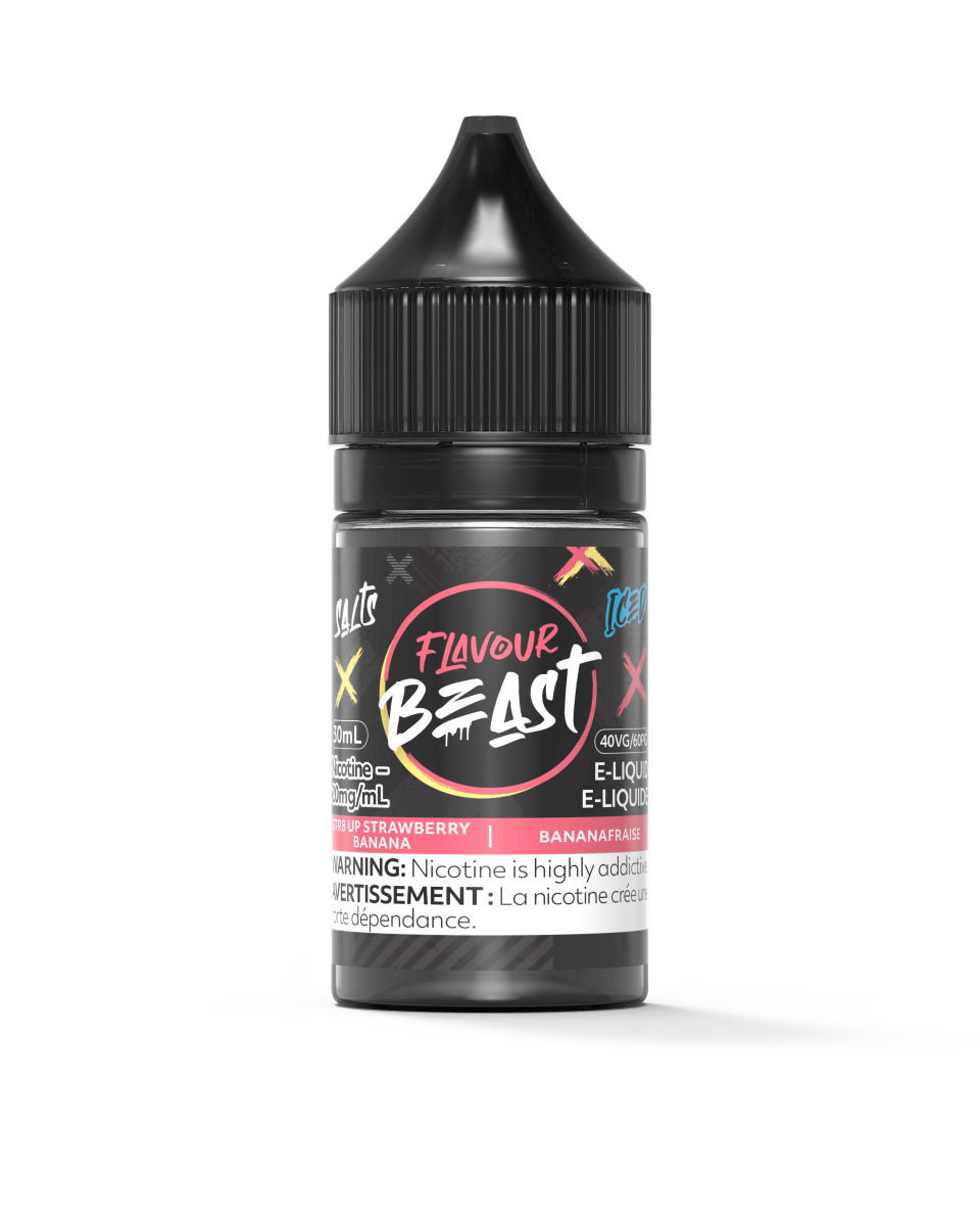 Flavour Beast Juice Nic Salt - STR8 UP Strawberry Banana
