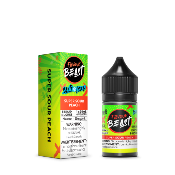 Flavour Beast Juice Nic Salt - Super Sour Peach