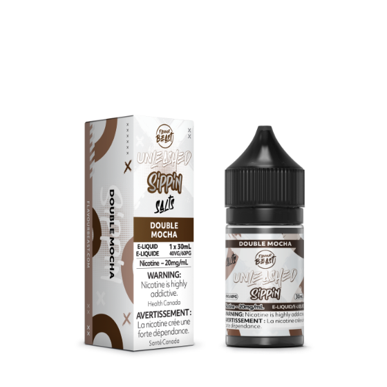 Flavour Beast Unleashed Nic Salt Sippin Series - Double Mocha