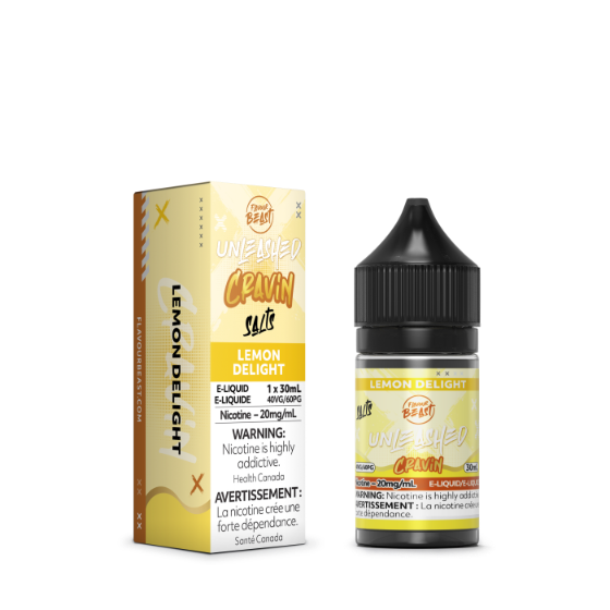 Flavour Beast Unleashed Nic Salt Cravin Series - Lemon Delight