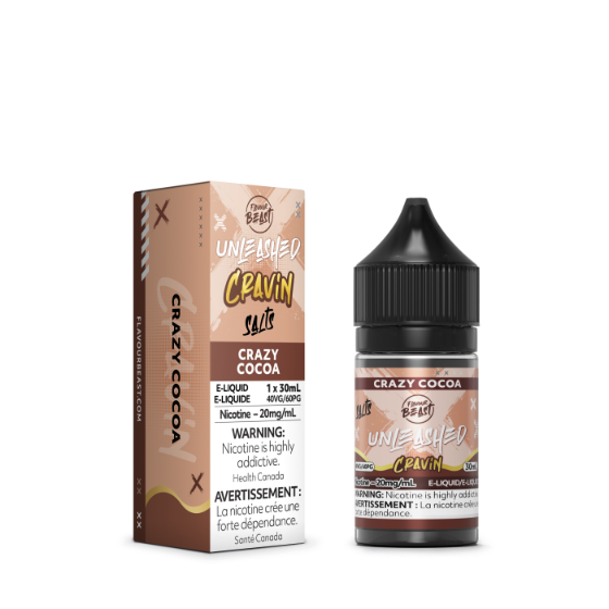 Flavour Beast Unleashed Nic Salt Cravin Series - Crazy Cocoa