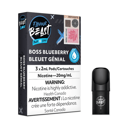 Flavour Beast Pod - Boss Blueberry