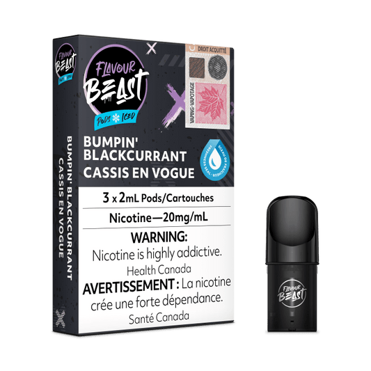 Flavour Beast Pod - Bumpin Blackcurrant Iced