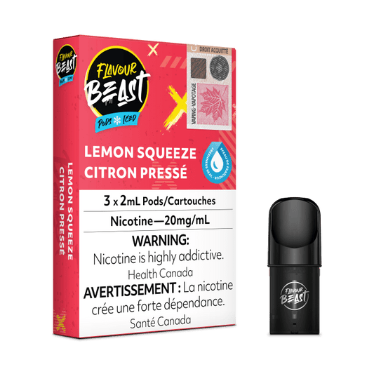 Flavour Beast Pod - Lemon Squeeze Iced