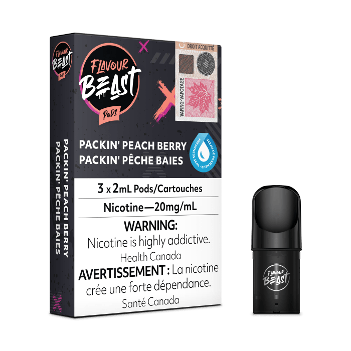 Flavour Beast Pod - Packin Peach Berry